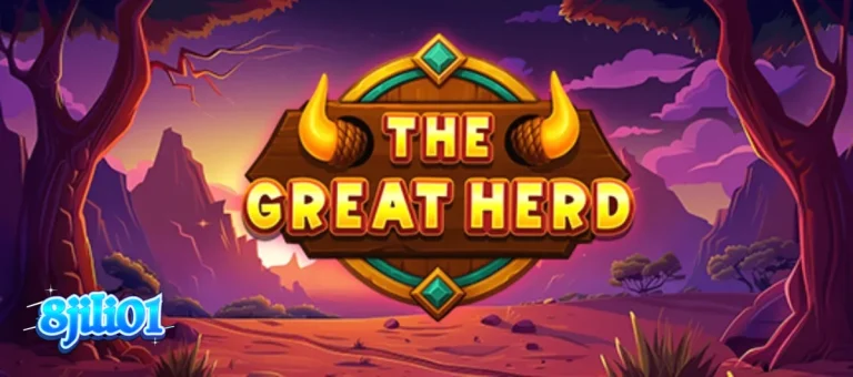 Pemandangan sabana Afrika yang megah di slot The Great Herd
